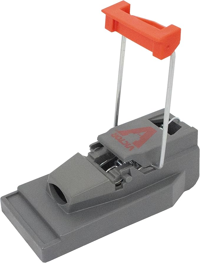 Victor M140-3B Quick-Kill Mouse Traps Indoor for Home - 3 Reusable Mouse Traps