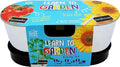 BUZZY Seeds 2-Pot Kids Gardening Kit – Grow Tomato and Sunflower Plants with Non-GMO Seeds, Planters, Growing Medium, Planter Markers and Chalk, Educational Gift for Kids, Birthday or Holiday Present