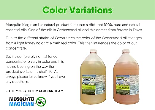 Mosquito Magician Hose End Sprayer with 1 Gallon Liquid Concentrate – Outdoor Mosquito Killer, Flea Yard Spray, Fire Ant Control, Safe for People & Pets, Mosquito Repellent for Lawn, Patio & Plants