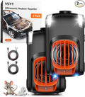 2 Packs Rodent Repellent for Car Engines Ultrasonic Mouse Pest Bat Repeller for Car Under Hood Keep Rat and Mice Out of Vehicle, Automobile, Truck, Garage, Barn, Indoor