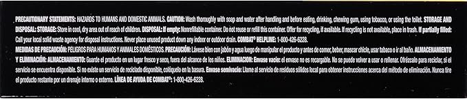 Combat Source Kill Max R2 Large Roach Bait, 8 Count (Pack of 2), Black