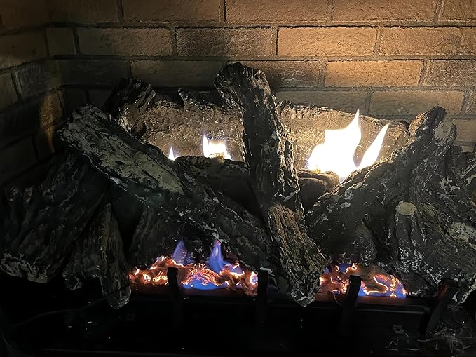 Rock Wool+Lave Rock+Vermiculite for Gas logs (for 18-24 Inch Fireplace)