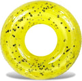 POZA Inflatable Pool Float Tube – Sparkly Confetti Swim Ring, Heavy Duty UV Resistant Inflatable Tube Pool Float for Kids & Adults – Multiple Colors & Sizes – Beach, Lake & Pool Party Float