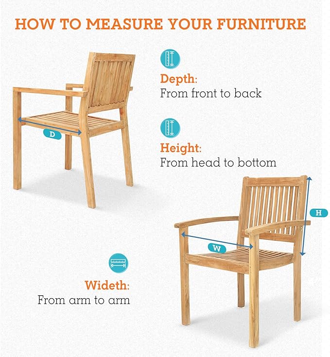 EAGLE PEAK Tufted Outdoor/Indoor High Back Patio Chair Cushions, Set of 4, 46'' x 22'', Burnt Orange