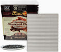 FlavrQ Starter Kit (Charcoal Grid and Charcoal Chips 2lbs) Convert Gas Grill to Charcoal in Minutes - All-Natural Hardwood Charcoal - Save time Compared to Cooking on Conventional Charcoal Grill.