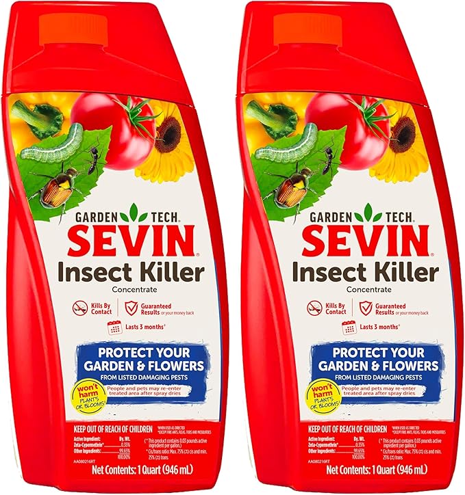 Sevin Insect Killer Concentrate 32 oz (Pack of 2)
