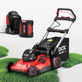 58V 21" Cordless Electric Lawn Mower - Self-Propelled, Brushless Motor, 3-in-1 (Mowing/Collecting/Mulching), 7 Cutting Heights, Foldable Handle, LED Light, 7.5Ah Battery + 8A Fast Charger Included
