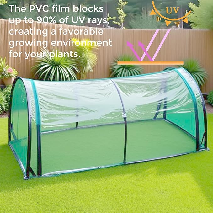 4 x 2 FT Greenhouse for Outside, Clear