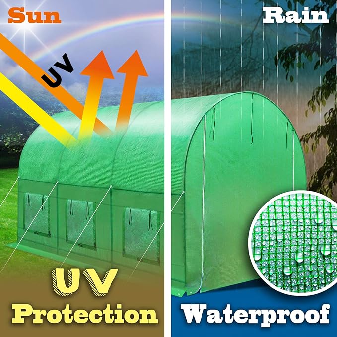 BenefitUSA Replacement Cover for Greenhouse (12'x7'x7')