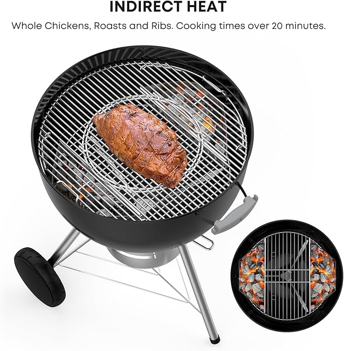 Stanbroil Charcoal Grill Basket - Set of 2 Barbecue Grilling Charcoal Holder Replacement for Weber 22" and 26" Charcoal Grills