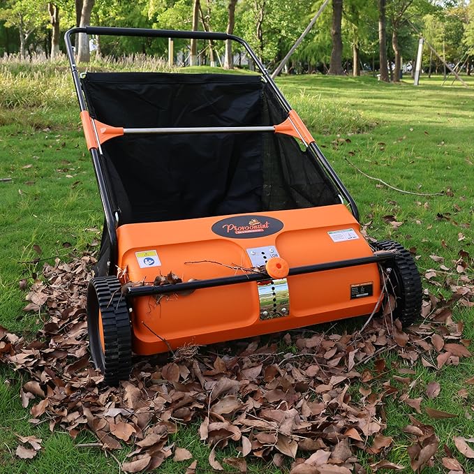 26 inch Lawn Sweeper, Walk Behind, dust Prove (26 inches)