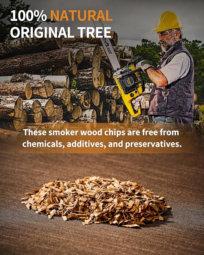 5 Oz Hickory/Pecan Chips for Smoking, Wood Chips for Cocktail Smoker, Flavored Smoker Chips for Old Fashions, Whiskey, Bourbon, Smoker Drinks, Smoking Gun, Bar, Smoker Accessory Gifts for Men