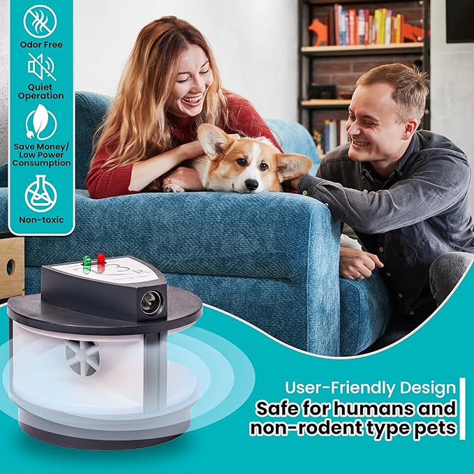 T3-R Triple High Impact Mice, Rat, Rodent Repeller