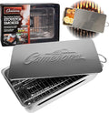 Camerons Indoor Outdoor Stovetop Smoker - Stainless Steel Barbecue Smoker Box w/Oak Wood Chips & Recipes - Works On Any Heat Source, Stovetop or BBQ Grill for Smoking Meats - Grilling Gift for Men