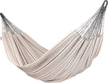 La Siesta Flora Classic Organic Cotton Hammock - Indoor/Outdoor Patio Bed, Portable 2-Person Double Hammock - King, Zebra