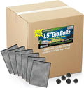 Aquatic Experts Bio Balls Filter Media Bulk, 1.5 Inch Large Bio Balls for Pond & Aquarium Filters, Pond Filter Media for Outdoor Ponds, (2000 Count with 6 Mesh Bags, 1.5 Inch)