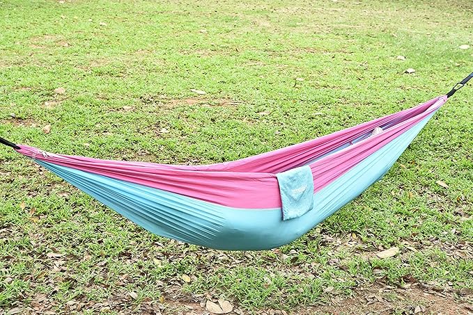 UTEBIT Hammock with Mosquito net Mosquito Net Camping Hammock 134" x 102" Outdoor Lightweight Hammock Tent for Outdoor Activities